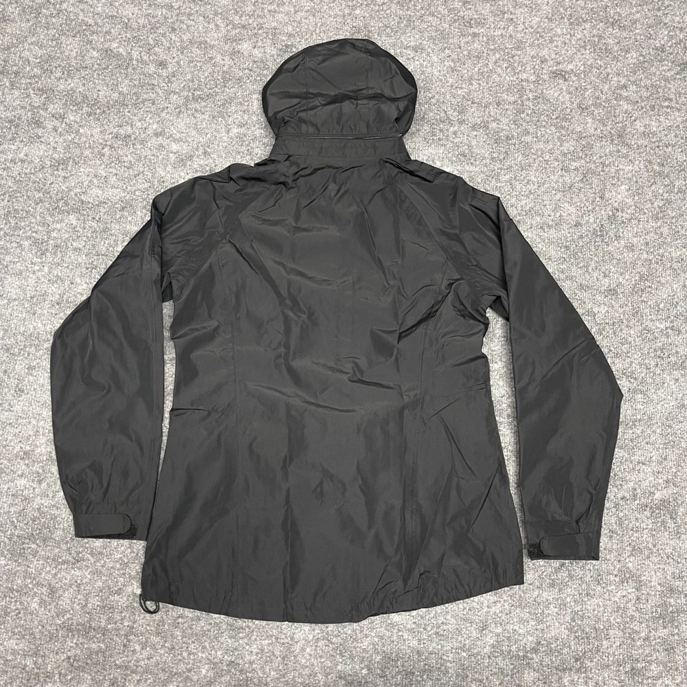Pacific University Boxers Jacket Womens Small Black Soccer Hooded Windbreaker - Picture 6 of 14